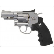 Revolver Silver 701 Gas Co2 Full Metal Wg (cod.c701s) Revolver Silver 701 Gas Co2 Full Metal Wg (cod.c701s)