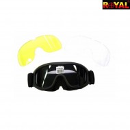 Maschera Set Tactical Slim Black Royal (yh363b) Maschera Set Tactical Slim Black Royal (yh363b)