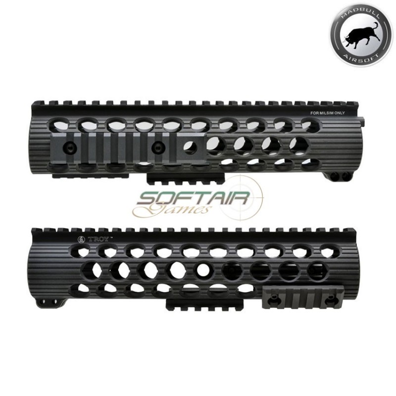 Troy Trx 9" Extreme Battle Rail Black Madbull (mb-troybattlerail9)