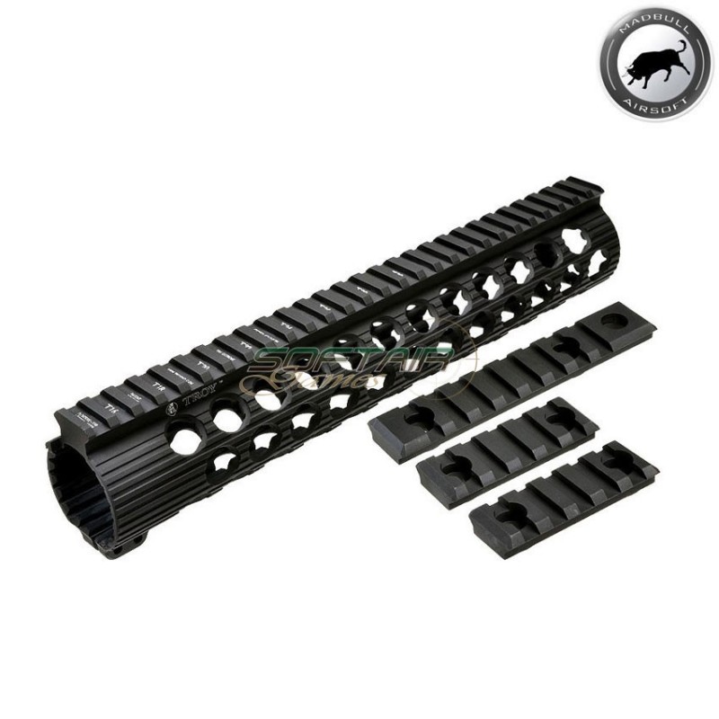 Troy Trx 11" Extreme Battle Rail Black Madbull (mb-troybattlerail11)