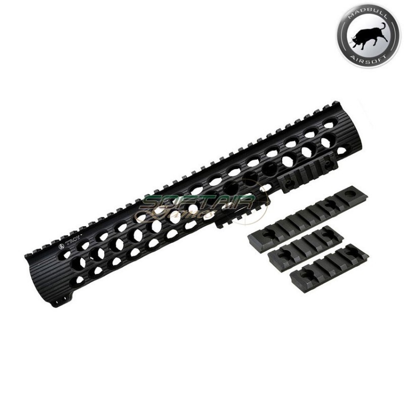 Troy Trx 13" Extreme Battle Rail Black Madbull (mb-troybattlerail13)