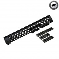 Troy Trx 13" Extreme Battle Rail Black Madbull (mb-troybattlerail13)