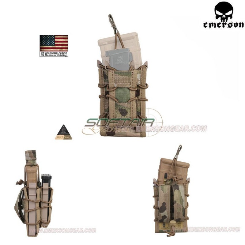 Double Decker Magazine Pouch Multicam® Genuine Usa Emerson (em6346mc) Double Decker Magazine Pouch Multicam® Genuine Usa Emerson (em6346mc)