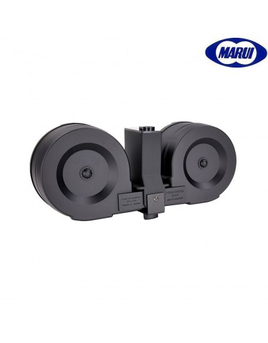 Hi-cap Twin Drum Magazine 1200bb M4/m16 Black Tokyo Marui