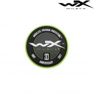 Patch 3d Pvc Flash Green 30th Anniversary Wiley X (wix-216001)