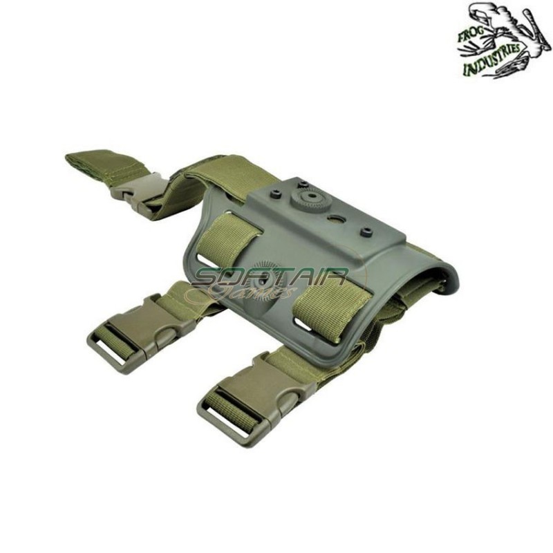 Pannello Cosciale Olive Drab Per Fondine 5x79 Type Frog Industries® (fi-wo-gb36v-od)
