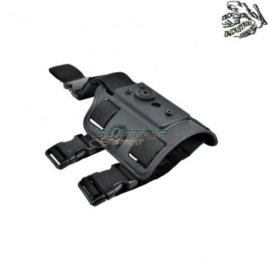 Leg Panel Black For 5x79 Type Holster Frog Industries® (fi-wo-gb36b-bk)
