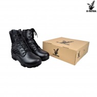 Boots Military Combat Zip Black Js Tactical (js-bwb)