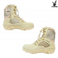 Boots Military Combat Zip Tan Js Tactical (js-bwt) Boots Military Combat Zip Tan Js Tactical (js-bwt)
