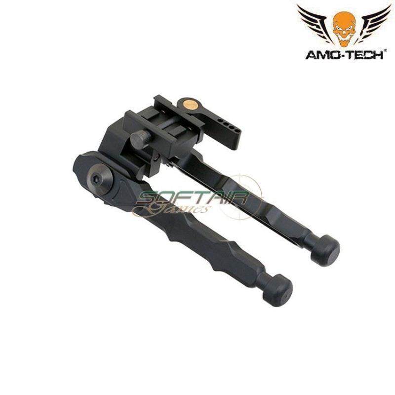 Bipiede Accu-tac Br-4 Qd Style Black Amo-tech® (amt-bp012-bk)