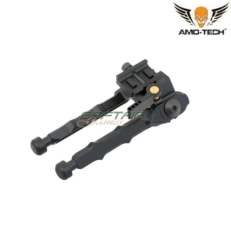 Bipiede Accu-tac Br-4 Qd Style Black Amo-tech® (amt-bp012-bk)