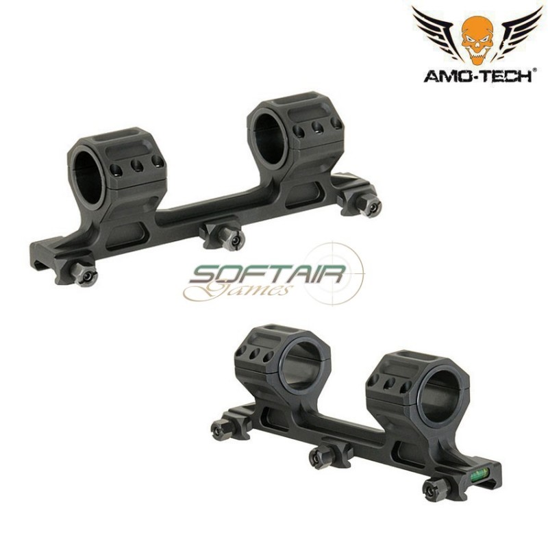 Ottica Mount Super Precision Big Bertha Style 30/25.4 Black Amo-tech® (amt-as-m047-bk)