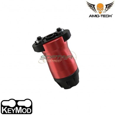 Vertical Grip Keymod Short Red Samson Style Evolution Amo-tech® (amt-027381)