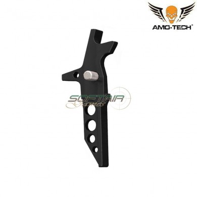 Speed Trigger Recp Style Black For Aeg M4/m16 Amo-tech® (amt-as-b080-bk)