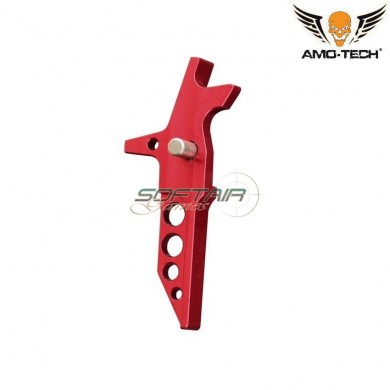 Speed Trigger Recp Style Red For Aeg M4/m16 Amo-tech® (amt-as-b080-rd)