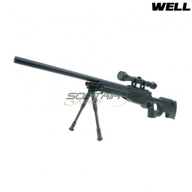 Sniper Spring Rifle Full Set L96 Mauser Black Well (mb01bfull)