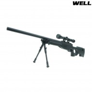 Sniper Spring Rifle Full Set L96 Mauser Black Well (mb01bfull)
