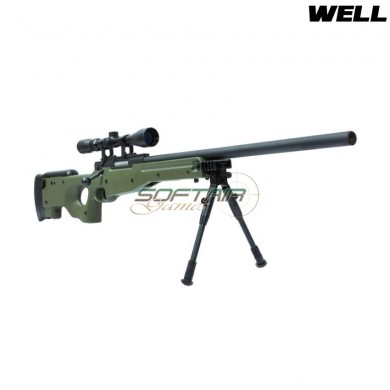 Sniper Spring Rifle Full Set L96 Mauser Green Well (mb01vfull)