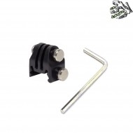 Rail Mount 20mm Black Per Gopro Frog Industries® (fi-wo-go33b-bk)