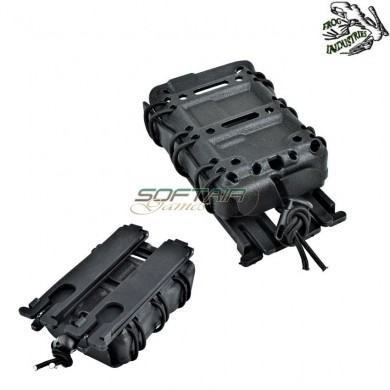 Tactical Mag G-code Scorpion Style Pouch 5.56 Black Frog Industries® (fi-wo-mg26bd-bk)