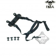 System H-nape Chin Strap Per Elmetti Black Fma (fma-tb268-bk)