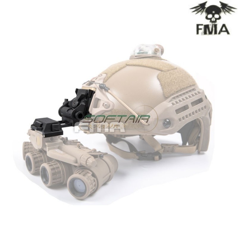 Helmet Mount L4g24 Nvg Black Fma (fma-tb1012-bk) Helmet Mount L4g24 Nvg Black Fma (fma-tb1012-bk)