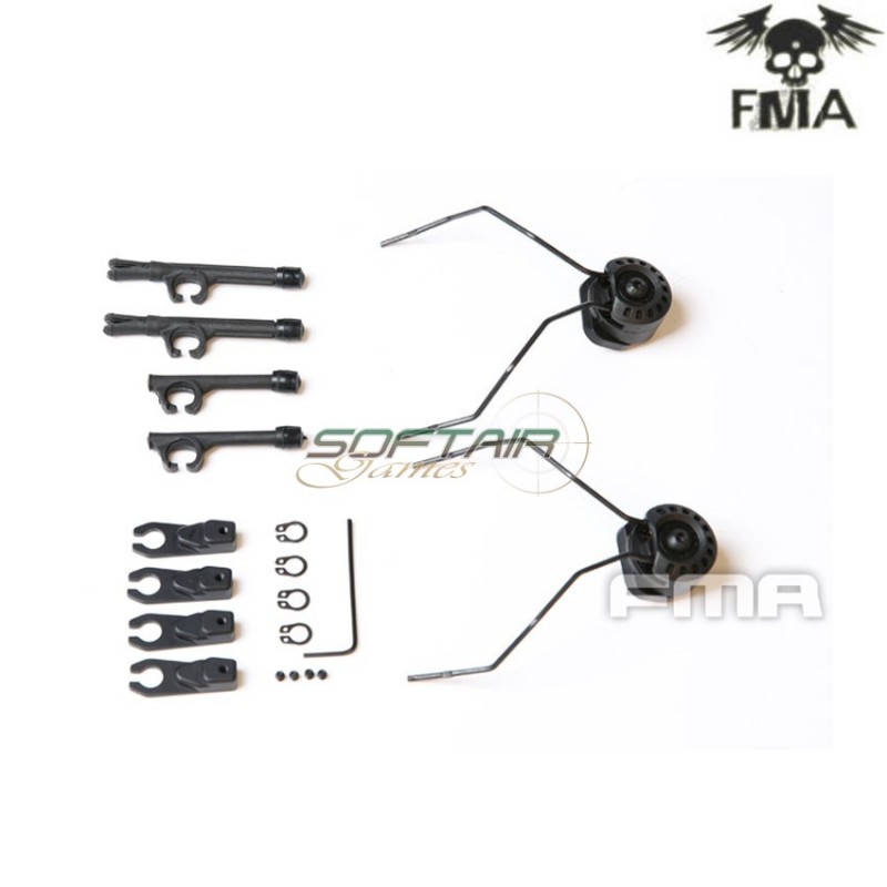 Adattatore Cuffia Fara Oth Msa/comtac Black Fma (fma-tb1292-bk)