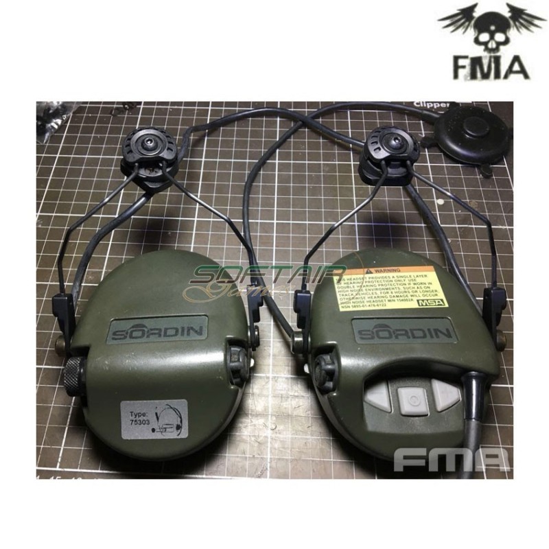Adattatore Cuffia Fara Oth Msa/comtac Black Fma (fma-tb1292-bk)