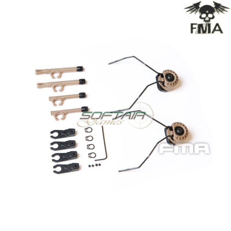 Headset Adapter Fara Oth Msa/comtac Dark Earth Fma (fma-tb1292-de)