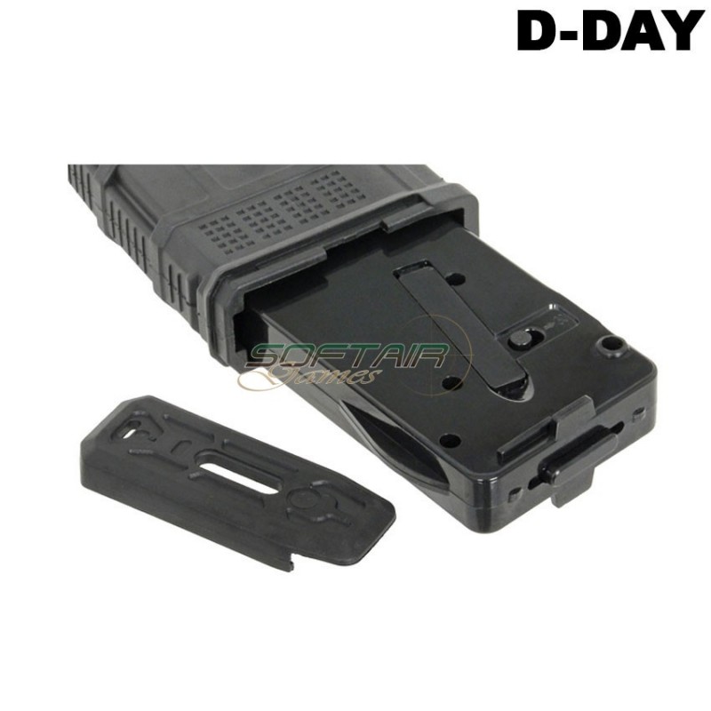 Caricatore Monofilare Aeg Dmag M4/m16 30/135 Variable-cap Black D-day (dd-mag-ms-bk) Caricatore Monofilare Aeg Dmag M4/m16 30/135 Variable-cap Black D-day (dd-mag-ms-bk)