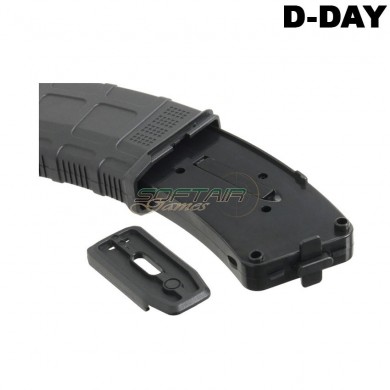Caricatore Monofilare Aeg Dmag Ak 30/135 Variable-cap Black D-day (dd-mag-as-bk)