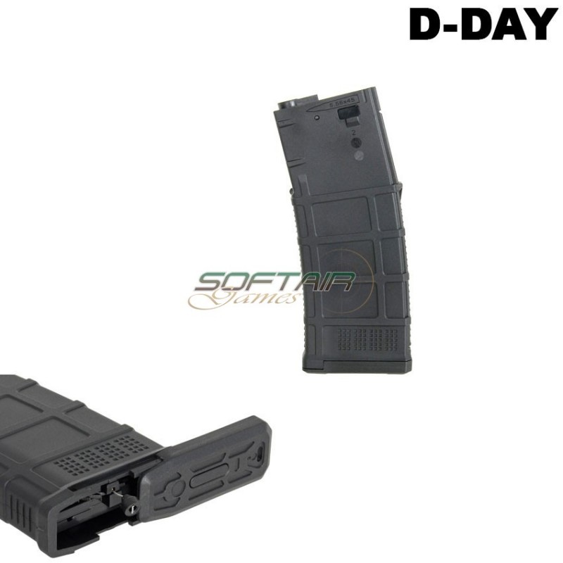 Caricatore Maggiorato Flash Aeg Dmag M4/m16 300bb Black D-day (dd-mag-mf-bk) Caricatore Maggiorato Flash Aeg Dmag M4/m16 300bb Black D-day (dd-mag-mf-bk)