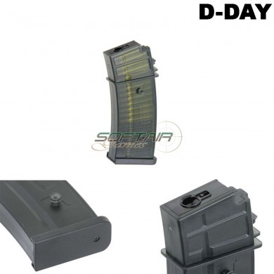 Caricatore Monofilare Aeg Dmag G36 30/135 Variable-cap Black C/bullets D-day (dd-mag-001)