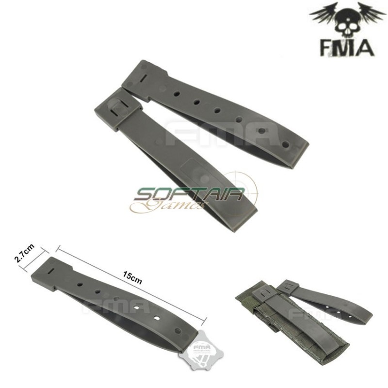 Long Malice Clips Set 2x Foliage Green Fma (fma-tb1031-fg) Long Malice Clips Set 2x Foliage Green Fma (fma-tb1031-fg)