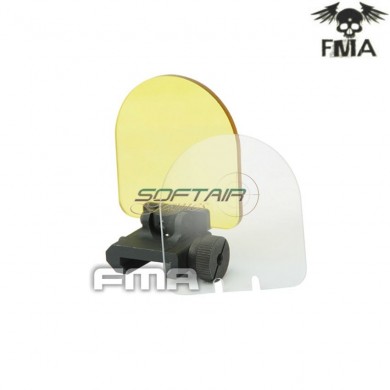 Protection Scope/dot/flashlight Folding Lens Black Fma (fma-tb1039-bk)