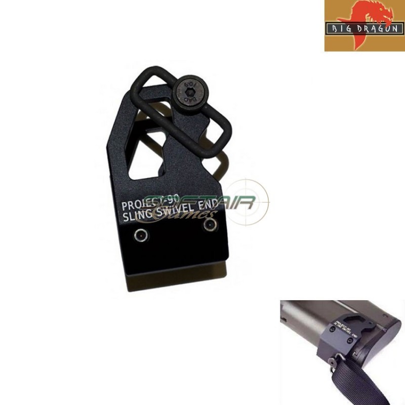 Attacco Cinghia P90 Black Big Dragon (bd4352b)