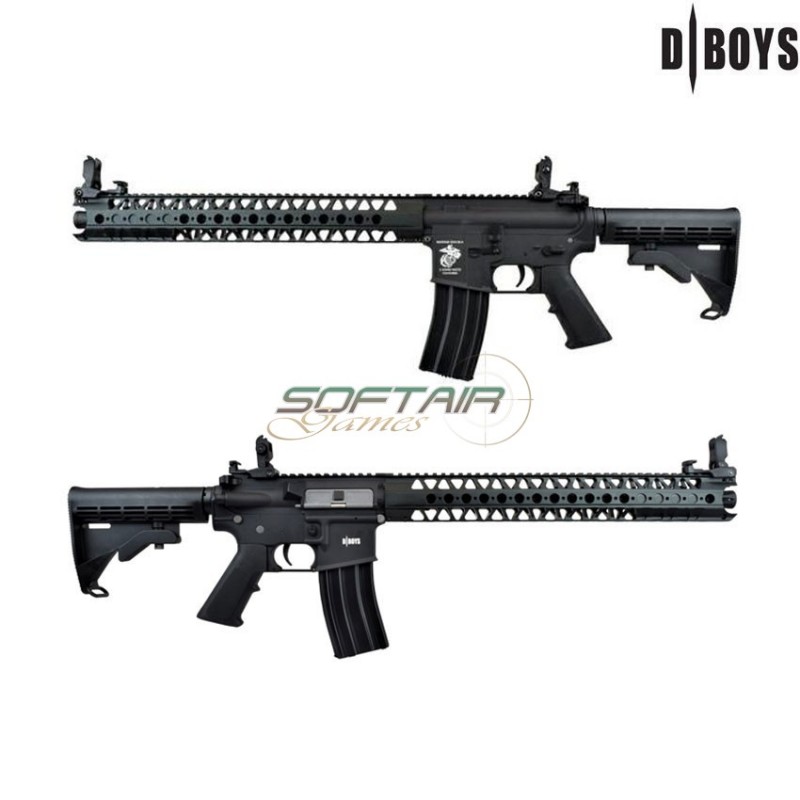 Electric Rifle M4 Lvoa Predator 16" Full Metal Black Dboys (2581m)