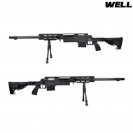 Spring Rifle Msr Folding Type Sniper Rifle Bolt Action Black Well (mb4412b) Spring Rifle Msr Folding Type Sniper Rifle Bolt Action Black Well (mb4412b)
