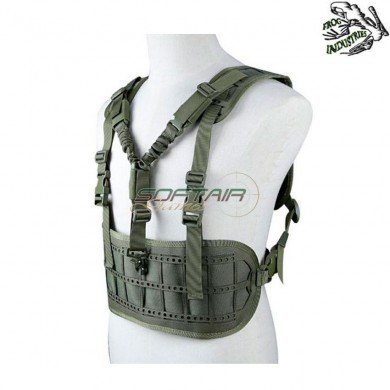 Dynamic Laser Cut Tactical Vest Olive Drab Frog Industries® (fi-wo-ve52v-od)