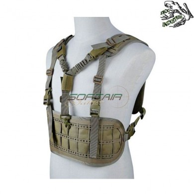Dynamic Laser Cut Tactical Vest Coyote Frog Industries® (fi-wo-ve52t-tan)