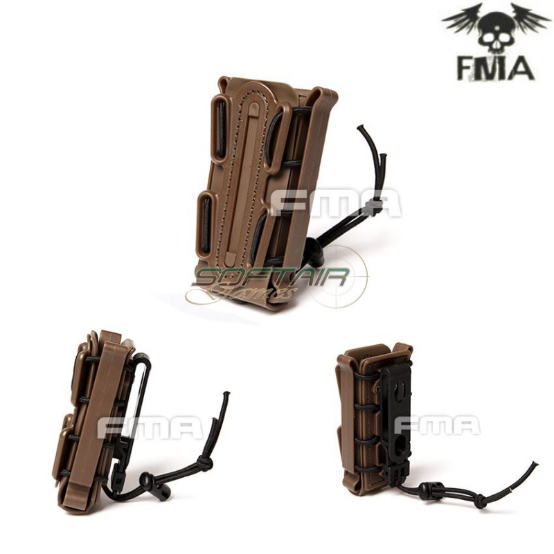 Scorpion Soft Shell Coyote Brown Pistol Magazine Pouch Fma (fma-tb1259-de)