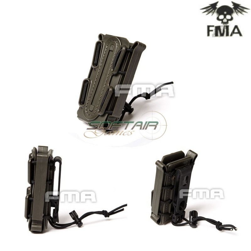 Tasca Porta Caricatore Pistola Scorpion Soft Shell Olive Drab Fma (fma-tb1259-od)