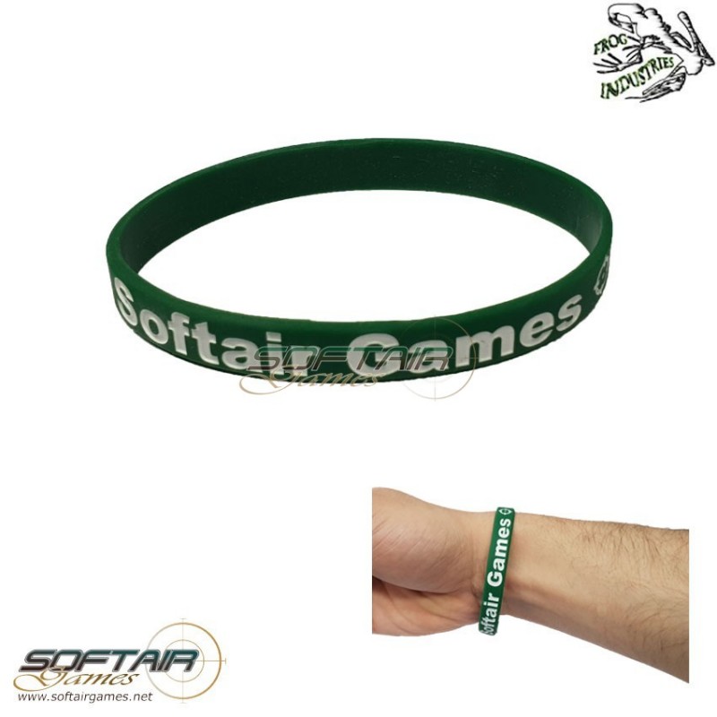 Braccialetto Sg Silicone Da Polso Olive Drab Frog Industries® (fi-lqf003-od)