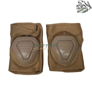 Set Elbow Pads Coyote Frog Industries® (fi-3-tan)