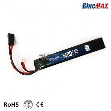 Batteria Lipo Connettore Mini Tamiya 11.1v X 1400mah 20c Stick Type Bluemax-power® (bmp-11.1x1400-stick)