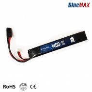 Lipo Battery Mini Tamiya Connector 11.1v X 1400mah 20c Stick Type Bluemax-power® (bmp-11.1x1400-stick) Lipo Battery Mini Tamiya Connector 11.1v X 1400mah 20c Stick Type Bluemax-power® (bmp-11.1x1400-stick)