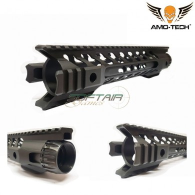 Handguard Aeg Fortis Night Style Keymod 12" Black Amo-tech® (amt-r176k12-bk)