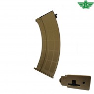 Caricatore Maggiorato 600bb Dark Earth Bmag Per Ak Aeg Bolt (ba-066t)