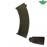 Hi-cap 600bb Magazine Olive Drab Bmag For Ak Aeg Bolt (ba-066g)