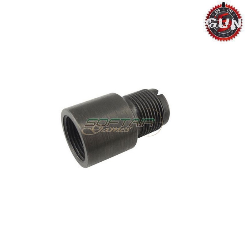 Adapter 14mm Cw To Ccw For Silencer Gun Five (gf-m-241) Adapter 14mm Cw To Ccw For Silencer Gun Five (gf-m-241)